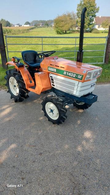 Minitractor kubota 18pk 4x4 NIEUWSTAAT!