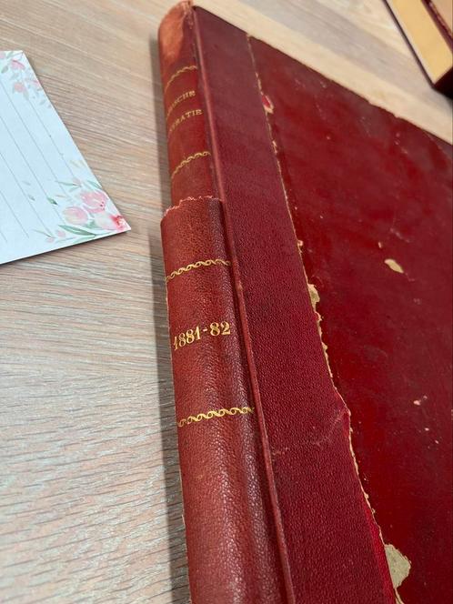 Belgische illustratie 1881-1882 (nederlandstalig), Antiek en Kunst, Antiek | Boeken en Manuscripten, Ophalen of Verzenden