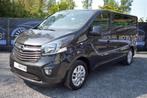 Opel Vivaro 1.6CDTi, 2016, 117.000km, Airco, Dubbel Cabine,, Zwart, Bedrijf, Parkeersensor, Zwart