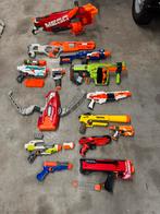 Nerf geweren + accessoires, Kinderen en Baby's, Speelgoed | Buiten | Actiespeelgoed, Ophalen, Gebruikt