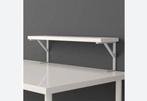 IKEA TABLETTE BLANCHE + 2 CONSOLES, Ophalen, Overige materialen, Minder dan 50 cm, 50 tot 100 cm
