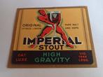 bieretiket imperial stout, Ophalen of Verzenden, Zo goed als nieuw, Overige typen, Overige merken