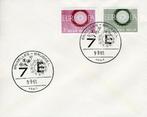 (B) FDC Envelop 1960  1150/1151 - Europa, Postzegels en Munten, Postzegels | Europa | België, Europa, Ophalen of Verzenden, Gestempeld