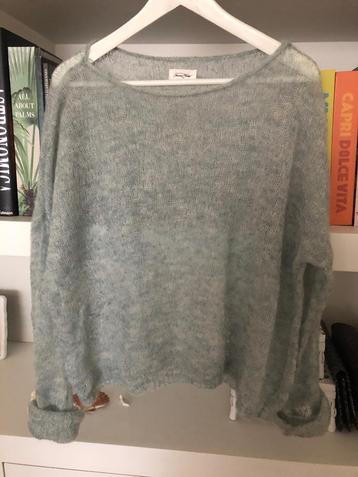 American Vintage sweater / trui / pullover in mohair  beschikbaar voor biedingen