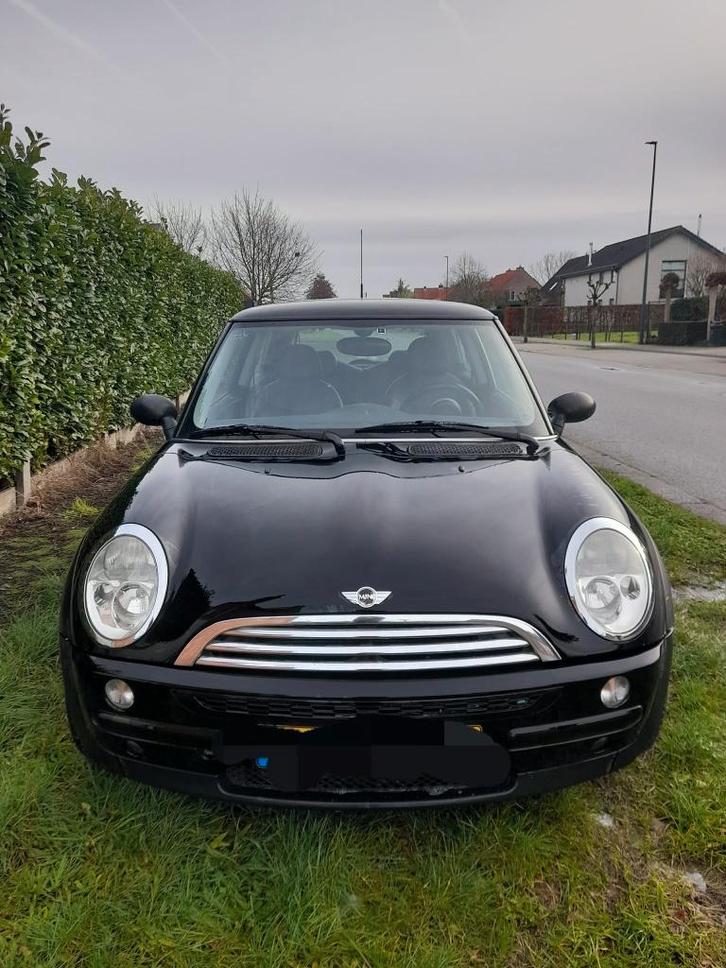 mini one   benzine, Autos, Mini, Particulier, One, Essence, Hatchback, 3 portes, Boîte manuelle, Noir, Enlèvement