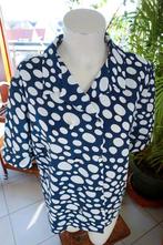 vintage dressing ’90 ties blauwe blouse, Kleding | Dames, Vintage Dressing, Blauw, Maat 42/44 (L), Ophalen of Verzenden