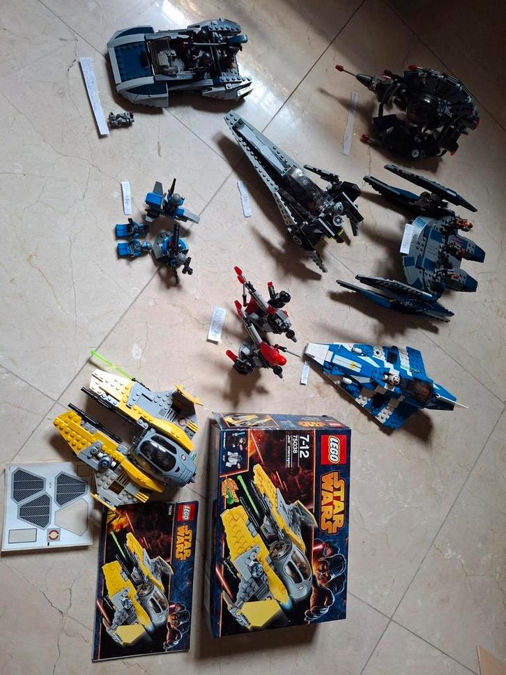 8 lego Star Wars sets oa 75038, 7915, 8093, 8086, 8016..., Kinderen en Baby's, Speelgoed | Duplo en Lego, Zo goed als nieuw, Lego