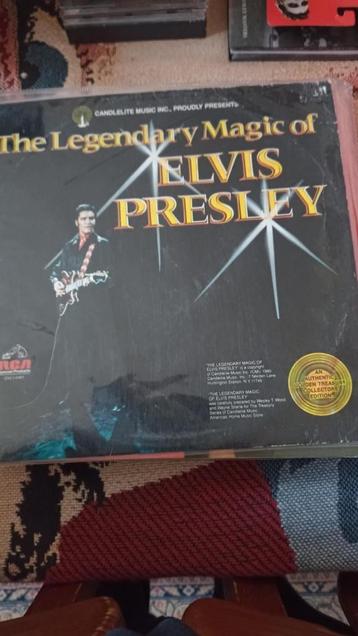 Elvis lp, the legendary magic of Elvis Presley,  beschikbaar voor biedingen