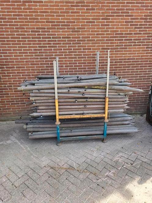 Kunststof weidepalen / afrasteringspalen, Tuin en Terras, Tuinhekken en Hekwerk, Zo goed als nieuw, Kunststof, Ophalen