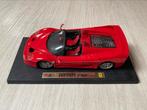 Maisto Ferrari F50 1:18 de 1995, Hobby & Loisirs créatifs, Comme neuf, Voiture, Enlèvement ou Envoi, Maisto