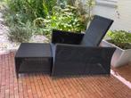 Ligzetel tuin met hocker, Tuin en Terras, Ophalen