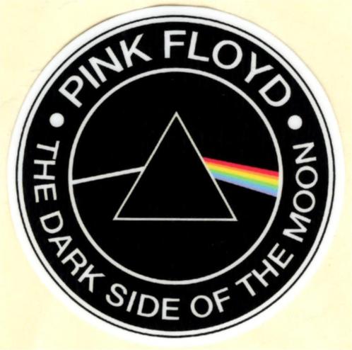Pink Floyd Dark Side of the Moon sticker #2, Collections, Musique, Artistes & Célébrités, Neuf, Envoi