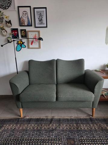 Sofa canapé 2 places - idéal kot, Enlèvement, Comme neuf, Bois