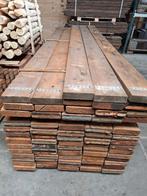 Dikke gebruikte  steigerplanken  steigerhout balken 5x20x350, Ophalen, Eiken