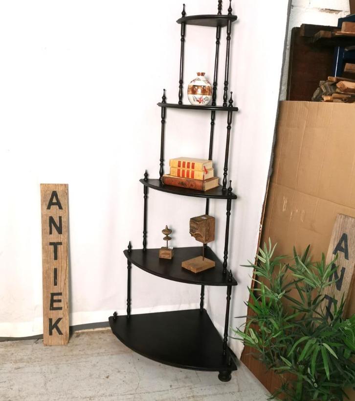 Groot antiek Engels hoek REK 19de eeuw H 192 B 86, Antiek en Kunst, Curiosa en Brocante, Ophalen