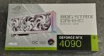 ASUS ROG Strix GeForce RTX 4090 24GB GDDR6X White OC Edition, Computers en Software, Ophalen, Zo goed als nieuw