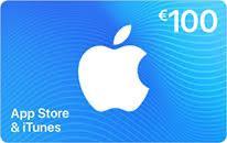 App store & Itunes Gift Card 100€  beschikbaar voor biedingen