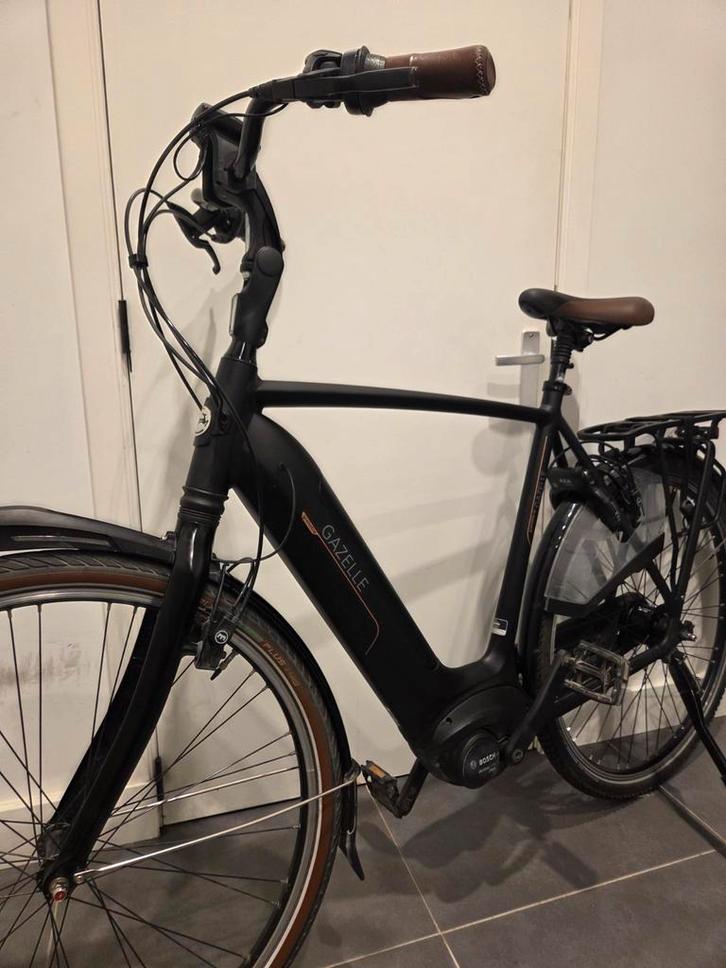 Gazelle Grenoble C8 met bosch middenmotor, Fietsen en Brommers, Elektrische fietsen, Gazelle, Ophalen