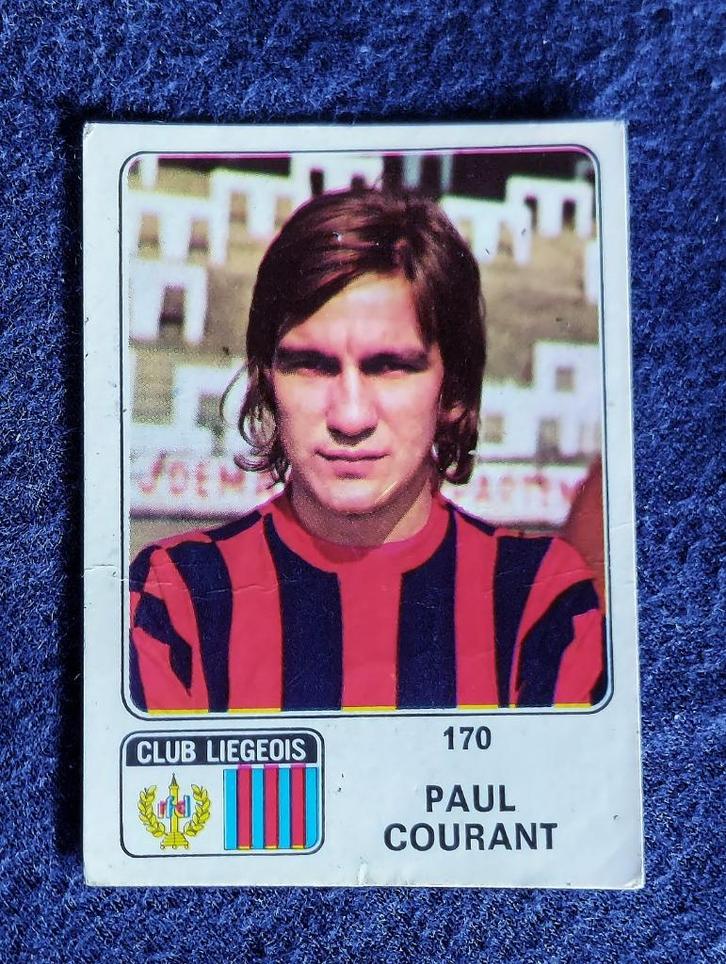 Panini sticker voetbal ' FB 1973 - Paul Courant '  -nieuw-, Verzamelen, Sportartikelen en Voetbal, Nieuw, Poster, Plaatje of Sticker