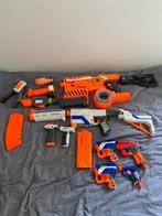 Nerf geweren + accessoires, Ophalen, Zo goed als nieuw