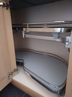 PLATINES POUR ARMOIRE D'ANGLE DE CUISINE, Enlèvement, Comme neuf, Blanc, Cuisine d'angle