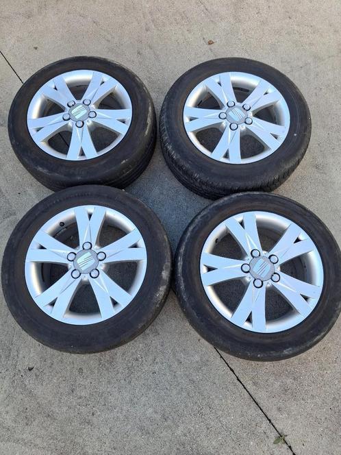 4 x alumium velgen  voor seat ,volkswagen, Auto-onderdelen, Banden en Velgen, Velg(en), All Season, 16 inch, 215 mm, Personenwagen
