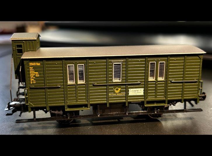 3176c. Postwagen „Postmuseumwagen” HO Märklin., Hobby en Vrije tijd, Modeltreinen | H0, Nieuw, Wagon, Märklin, Ophalen of Verzenden