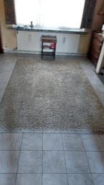 Wollen tapijt hoogpolig, Ophalen, Zo goed als nieuw, Beige