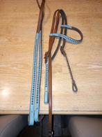 Westernhoofstel maat cob blauw met ateentjes, Enlèvement ou Envoi