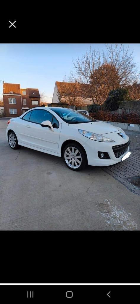 Peugeot 207 cabrio, Auto's, Peugeot, Particulier, Centrale vergrendeling, Benzine, Cabriolet, Wit, Ophalen