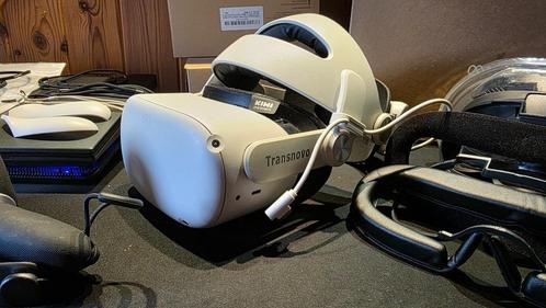 meta quest 2 + accessoires, Games en Spelcomputers, Virtual Reality, Zo goed als nieuw, Overige platformen, VR-bril, Ophalen