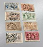 8x postzegel postzegels Zweden 1805-1900 Gestempeld stamp, Postzegels en Munten, Ophalen of Verzenden, Zweden, Gestempeld