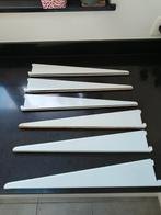 6 supports d'étagère murale Spur International de 47 cm, Bricolage & Construction, Quincaillerie & Fixations, Enlèvement ou Envoi