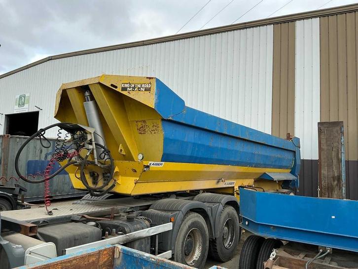 2006 Robuste Kaiser S33002V37 oplegger kipper, Auto's, Vrachtwagens, Bedrijf, Aanhangers en Opleggers, Overige brandstoffen