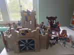 Set kasteel en kanon playmobil, Kinderen en Baby's, Speelgoed | Playmobil, Complete set, Gebruikt, Ophalen