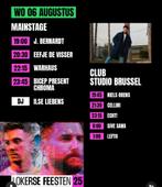 Lokerse Feesten - Woe 6 Augustus, Tickets en Kaartjes, Twee personen, Augustus