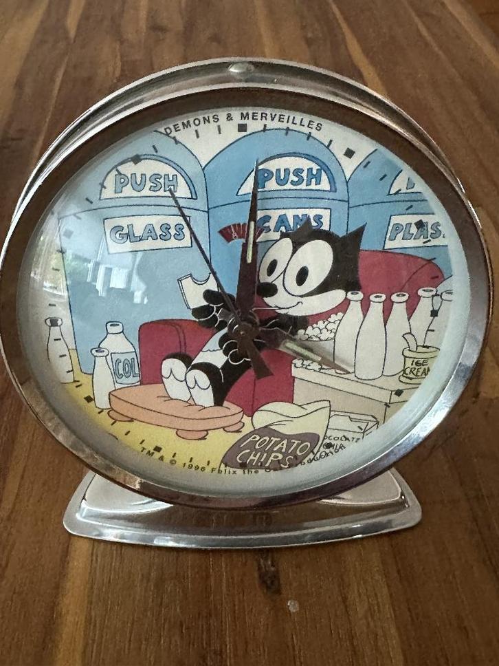 FELIX LE CHAT "Démons & Merveilles" mechanische klok - 35€, Verzamelen, Stripfiguren, Nieuw, Gebruiksvoorwerp, Overige figuren