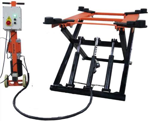 OreikO HYYD2800 Mobiele schaarhefbrug / poetsbrug 2800 kg -, Auto diversen, Autogereedschap, Verzenden