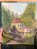 Schilderij op doek, Ophalen