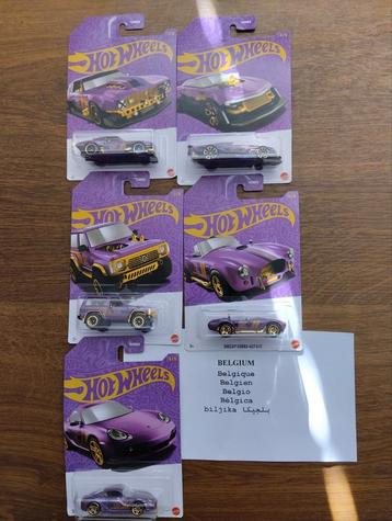 Mattel Hot Wheels Pearl & Chrome 57th Anniversary Collection beschikbaar voor biedingen