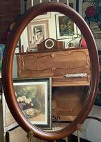 Miroir ovale en bois antique, Antiquités & Art, Ovale, Enlèvement