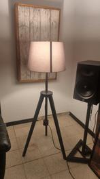 Lampadaire Lauters noir avec ampoule dimmable, Ophalen, Zo goed als nieuw