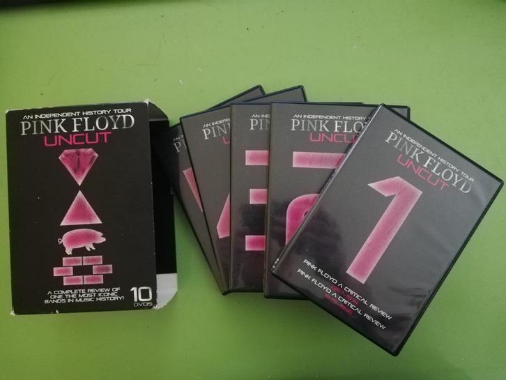 Pink Floyd DVD-box 10x/ Uncut - An Independent History Tour, Cd's en Dvd's, Dvd's | Muziek en Concerten, Gebruikt, Muziek en Concerten