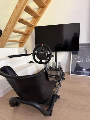 Kart simulator Nitrokart Cammus C5 Thrustmaster T-LCM 43'' T disponible aux enchères