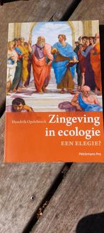 Hendrik Opdebeeck - Zingeving in ecologie, Boeken, Ophalen of Verzenden, Zo goed als nieuw, Hendrik Opdebeeck