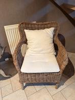 Rieten stoel, Huis en Inrichting, Stoelen, Ophalen, Zo goed als nieuw