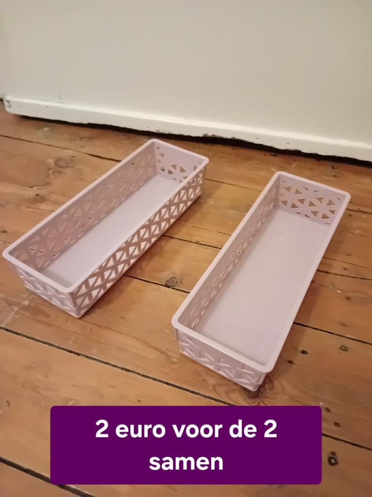 Opbergbakjes, Ophalen