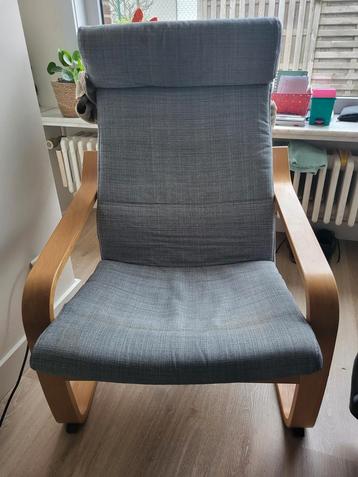Ikea Poang fauteuil met extra nieuw kussen beschikbaar voor biedingen