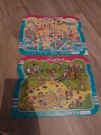 2 kinderpuzzels, Kinderen en Baby's, Ophalen, 10 tot 50 stukjes, Zo goed als nieuw, 2 tot 4 jaar