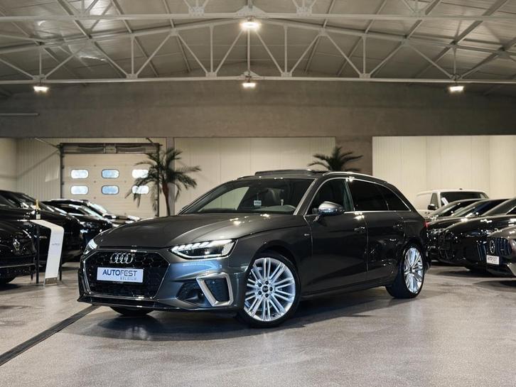Audi A4 Avant S-Line Daytona Grey - Fabrieksgarantie, Auto's, Audi, Bedrijf, Te koop, A4, ABS, Achteruitrijcamera, Adaptieve lichten
